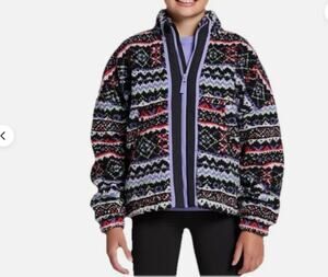 DSG | GIRLS COZY FLEECE FULL ZIP | SIZE L (14) | NWT